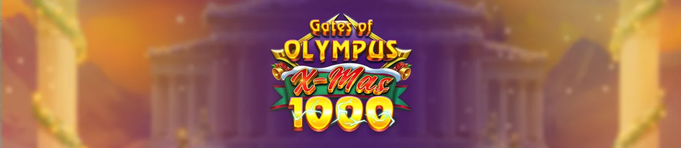 Gates of Olympus Xmas 1000 Banner Wide.